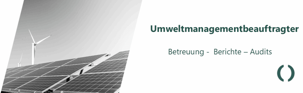 Umweltmanagementbeauftragter der LEOMA GmbH!